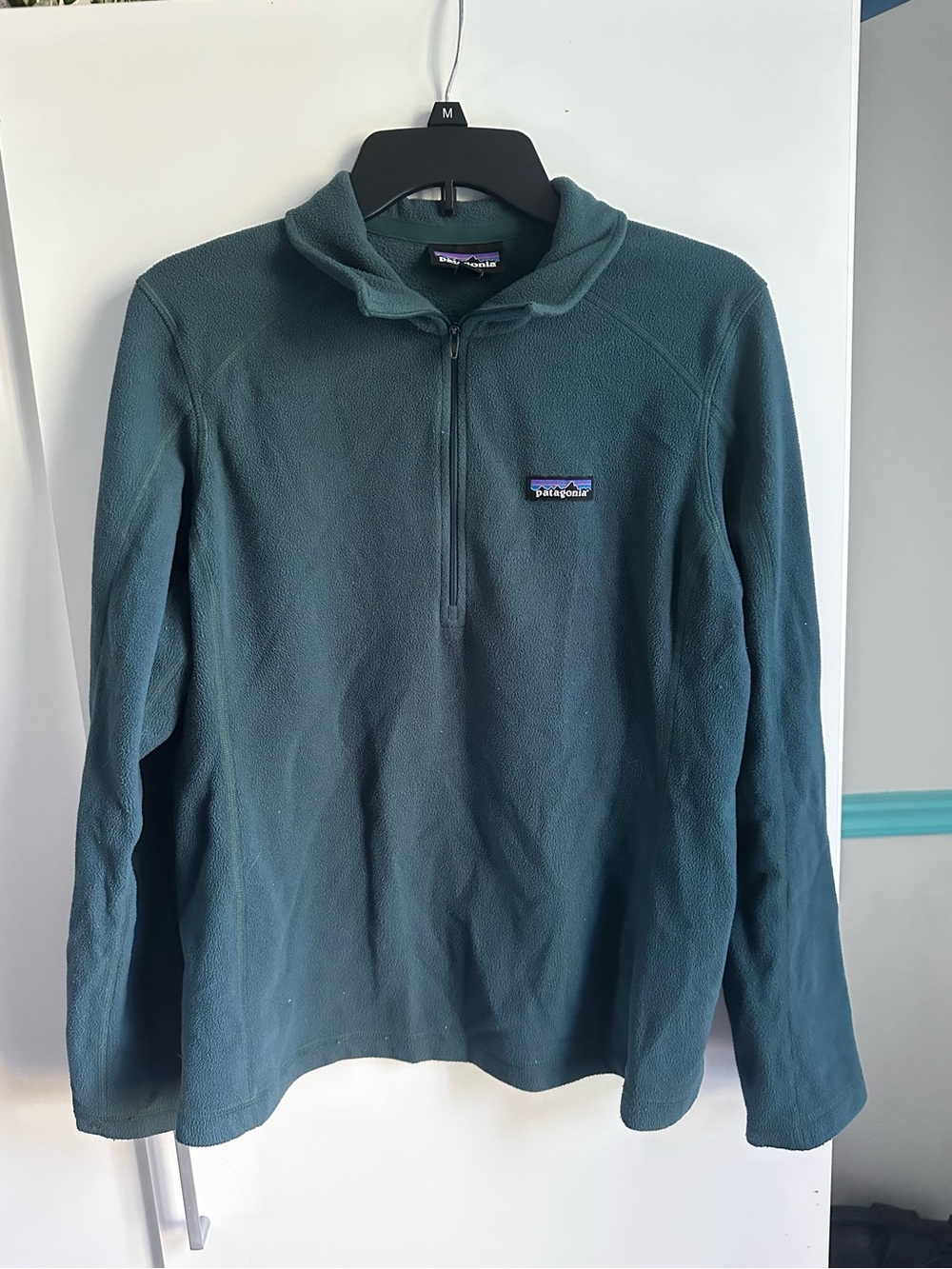 Patagonia Dark Green 1/4 zip